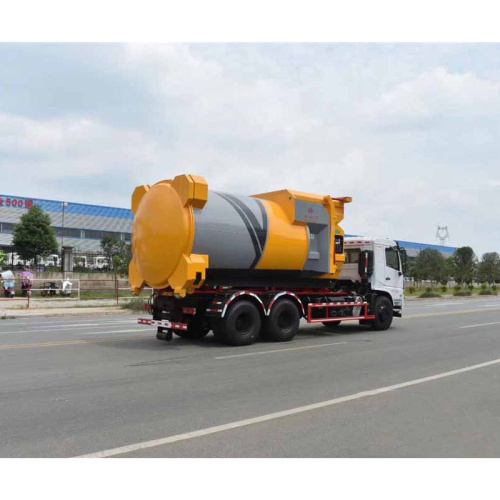 Municipal sanitation garbage truck