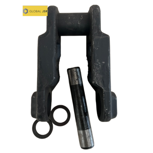 Excavator track link main chain rail assembly