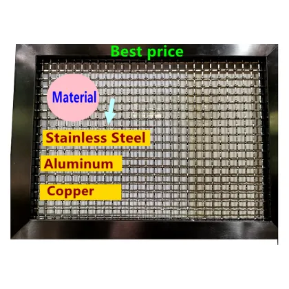 Corrosion Resistant Brass Cabinet Hardware with Flat Wire Grille by Richelieu