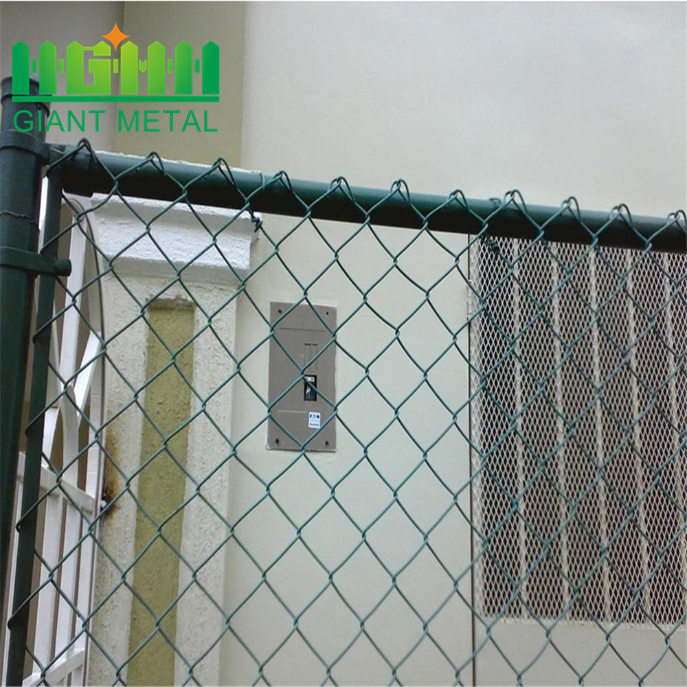 ISO9001 PVC Coated Military Chain Link Fence