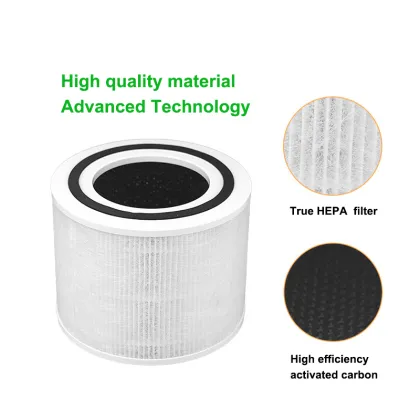 Carbon Cartridge Filter for Levoit LV-H132 - HEPA & Activated Carbon with CE