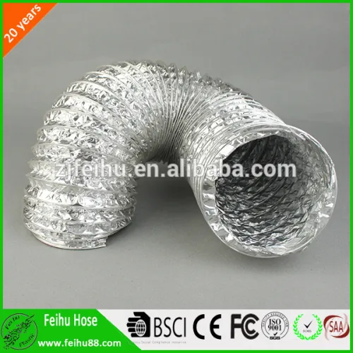 Aluminium Foil Flexible Duct, Ventilation Duct, Air Conditioning Duct ...