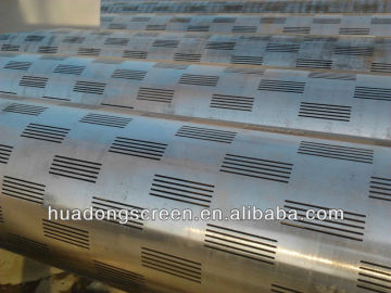 K55 Round Sand Control Slot Casing Pipes(China hot sale)