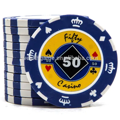 14g Two Tone New Crown Clay Poker Chip