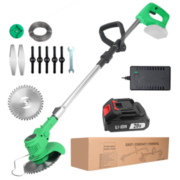 Cordless Electric Lawn Mower with Precision Pruning Attachment