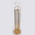 Coffee capsule holder bird cage gold style