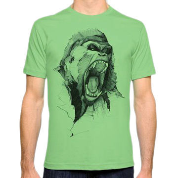 Men's Undershirts, Made of 95% Cotton and 5% spandex, Customized Logos and Brand Names are Accepted