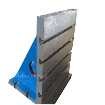 Rust-Proof T-Groove Cast Iron Angle Plate and Bending Plate in HT200-300 Grade