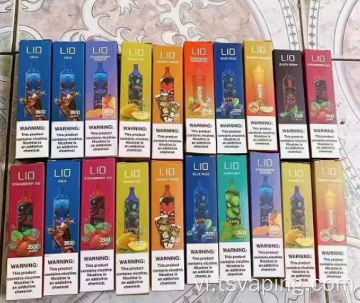 LIO BOOM 3500 PUFFS KIT dùng một lần 1400mah 10ml