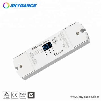 Skydance DS-L DMX512-SPI Decoder and RF Controller for RGB LED Pixel Strip