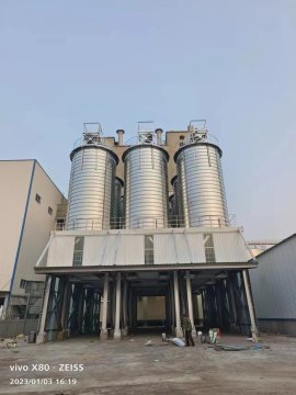 Trwały silos cementowy do długoterminowego przechowywania