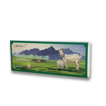 Goat's milk foot bath pill