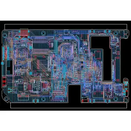 PCB design of digital set-top box