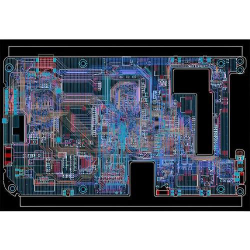 Diseño de PCB de decodificador digital