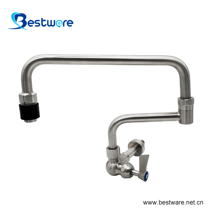 Single Lever Stainless Steel Pull Out Kitchen Tap