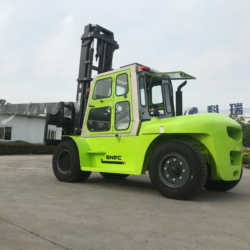 Heavy Duty Glass Lifter 10 Ton Diesel Forklift