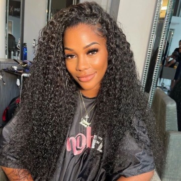 GS Unprocessed Brazilian Human Hair HD Full Lace Wigs for Black Women