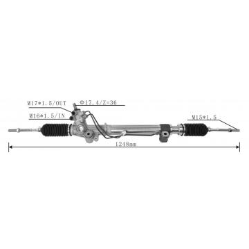 RHD Hydraulic power steering gear for Prado 2700/4000