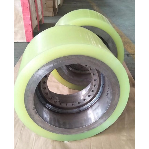 Custom Urethane Polyurethane Tread Vulkollan Wheels