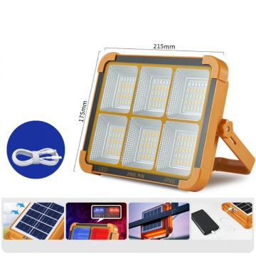 IP66 Rated Portable Solar LED Floodlight