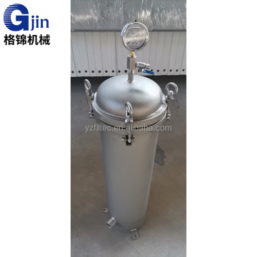 stainless steel 304 316 fine filtration cartridge filter housing security filter for pharmaceutical