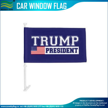 Custom Car Window banner For President Donald Trump Car Flag