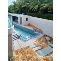 Hotel Infinity Overflow Edge Acrylic Swimming Pool