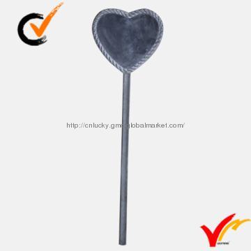 Vintage metal stick with blackboard