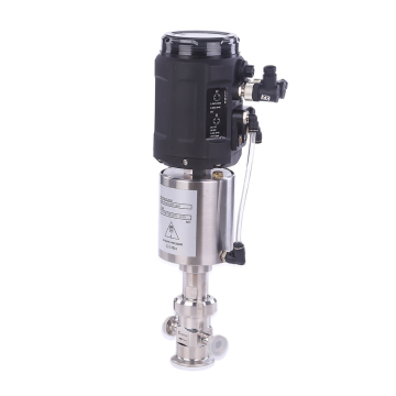 Stainless Steel DN10 Intelligent Pneumatic Mini Flow Control Valve