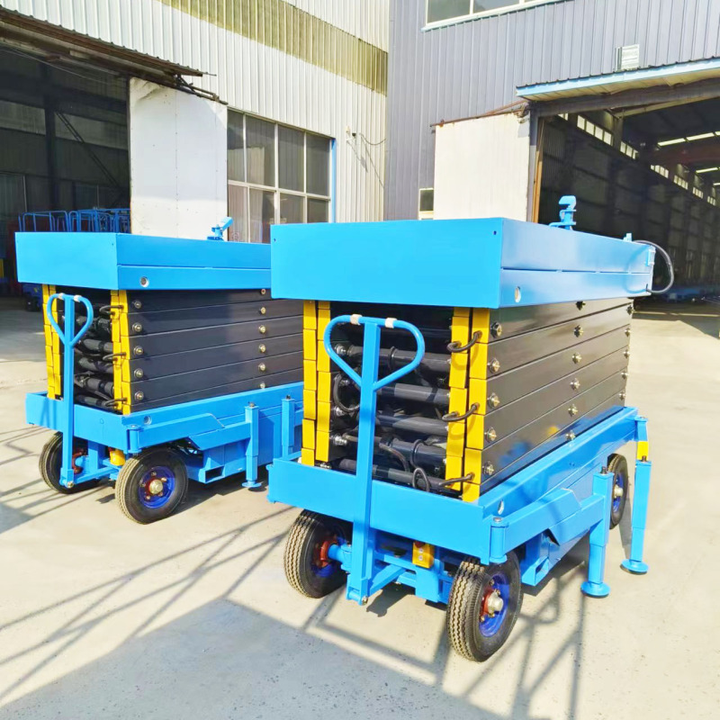 Small Mobile One Man Scissor Lifts: 4m to 14m Hydraulic and Electric for Sale