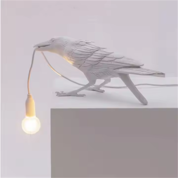 호텔과 침실을위한 현대 북유럽 동물 LED 테이블 램프