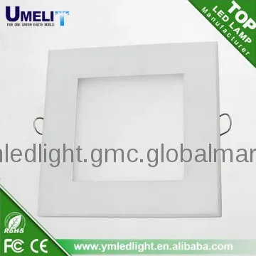 square office led panel lighting