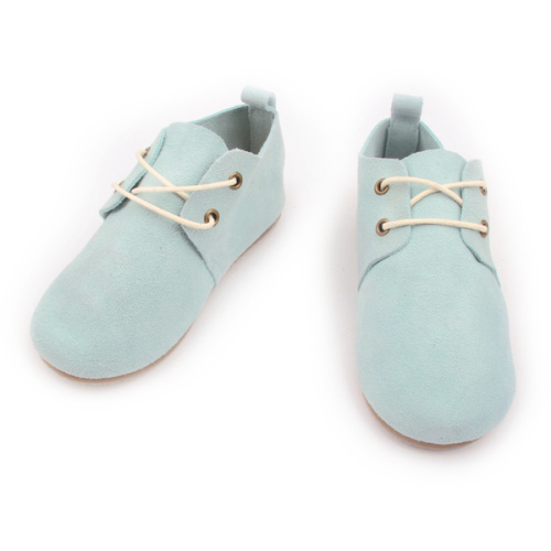 Nuovi stili di moda in pelle per bambini in gomma scarpe oxford