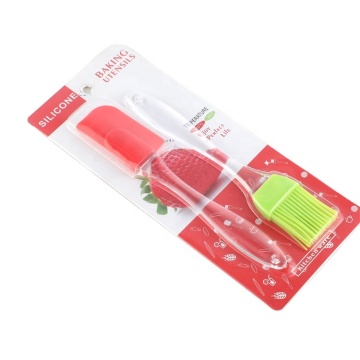 Wholesale OEM Non-Stick Heat Resistant Cake Tools Sets with Silicone Spatulas and Pastry Brushes