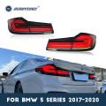 Conjunto de luces traseras LED completas de HCMOTION para BMW 530 540 G30 M5 F90 2017-2020