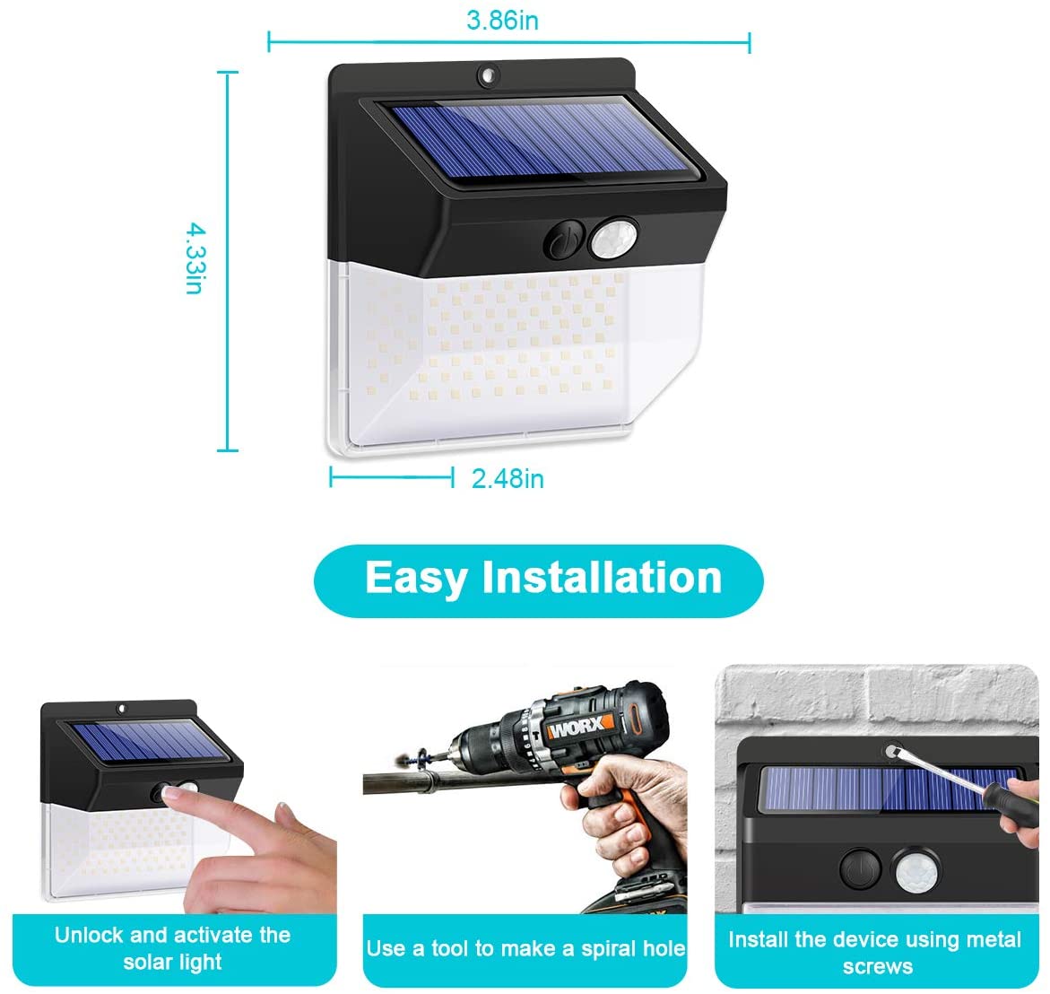 Solar Night Light 