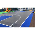 Piso suspenso especializado para quadras de basquete