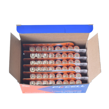 Pkcell Hot Selling 1.5V LR6 AA Alkaline Batteries for Toys and Electronics