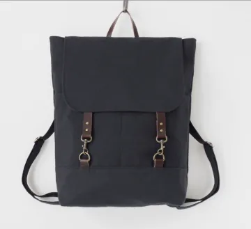 custom high quality canvas backpack