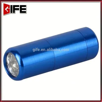 Wholesale Cheap Price Mini Flashlight Colorful Christmas Gift Fashion Small 3Led Customized matal keyring torch