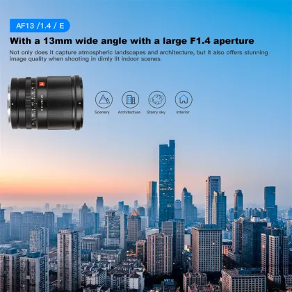 VILTROX 13mm f1.4 Wide Angle Autofocus Lens for Nikon Z Mount
