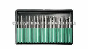 30PCS/set Drill Bits Kits Nail Drill Set Shank 3/32 Manicure and Pedicure