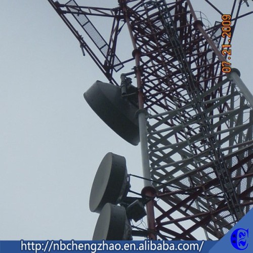 Professional design high evaluation telecommunications pole tower