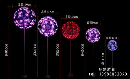 Acrylic Dandelion Modeling Lights