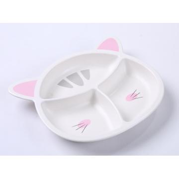 5pcs plastic baby feeding set