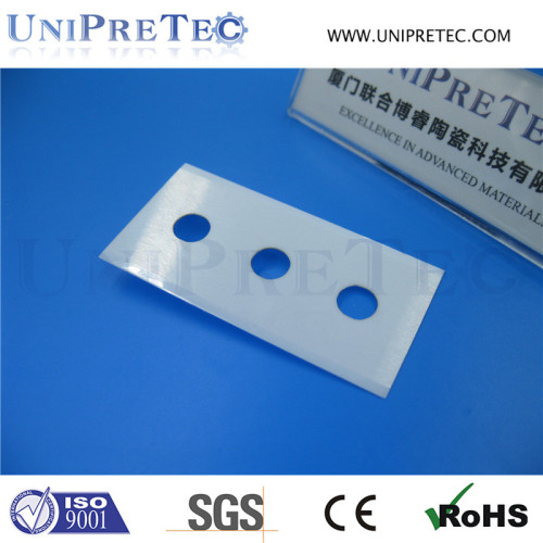 High Mechanical Strength Zirconia Ceramic Cutter/Cutting Blade for Plastic Film