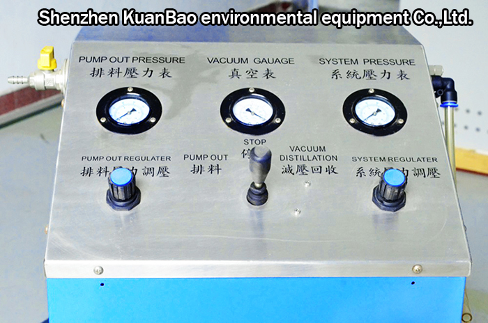 Dichloromethane Vacuum decompression device