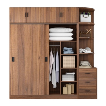 Factory Outlet Modern Fashion Minimalist Design Bedroom Sliding Door Wardrobe: Your Stylish Storage Solution