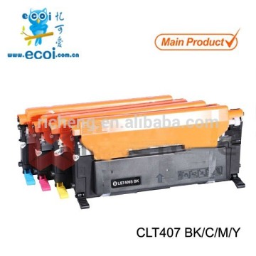 CLT407 BK/C/M/Y toner cartridge