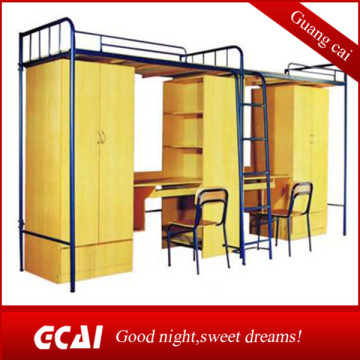 hot sale bunk bed with locker